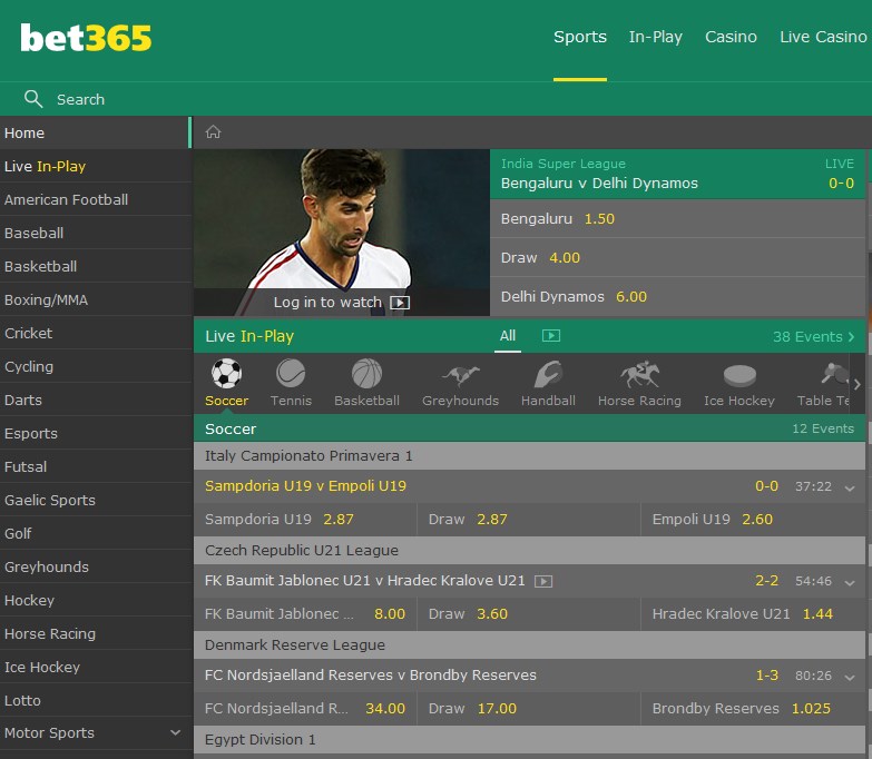 Bet365 sports