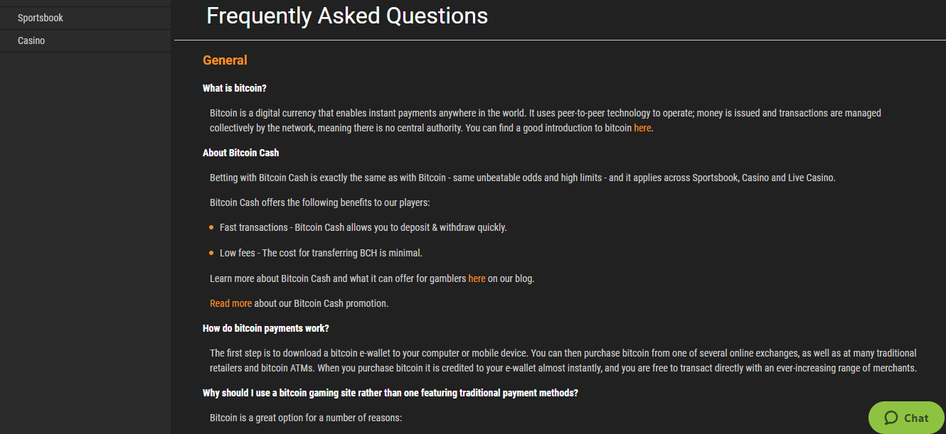 CloudBet Customer Support FAQ's