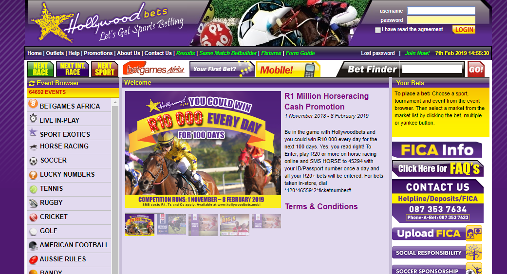 HollywoodBets Online Bookmaker Review